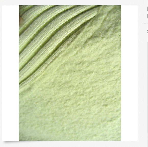 PICADILLY Boiled Wool Sweater Coat XL Mint Green - Picture 5 of 6